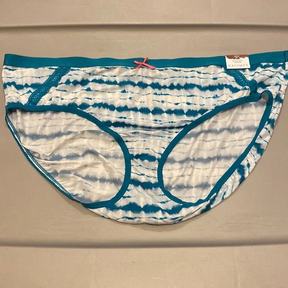 Lane Bryant Intimates Sleepwear Turquoise Tie Dye Extra Soft